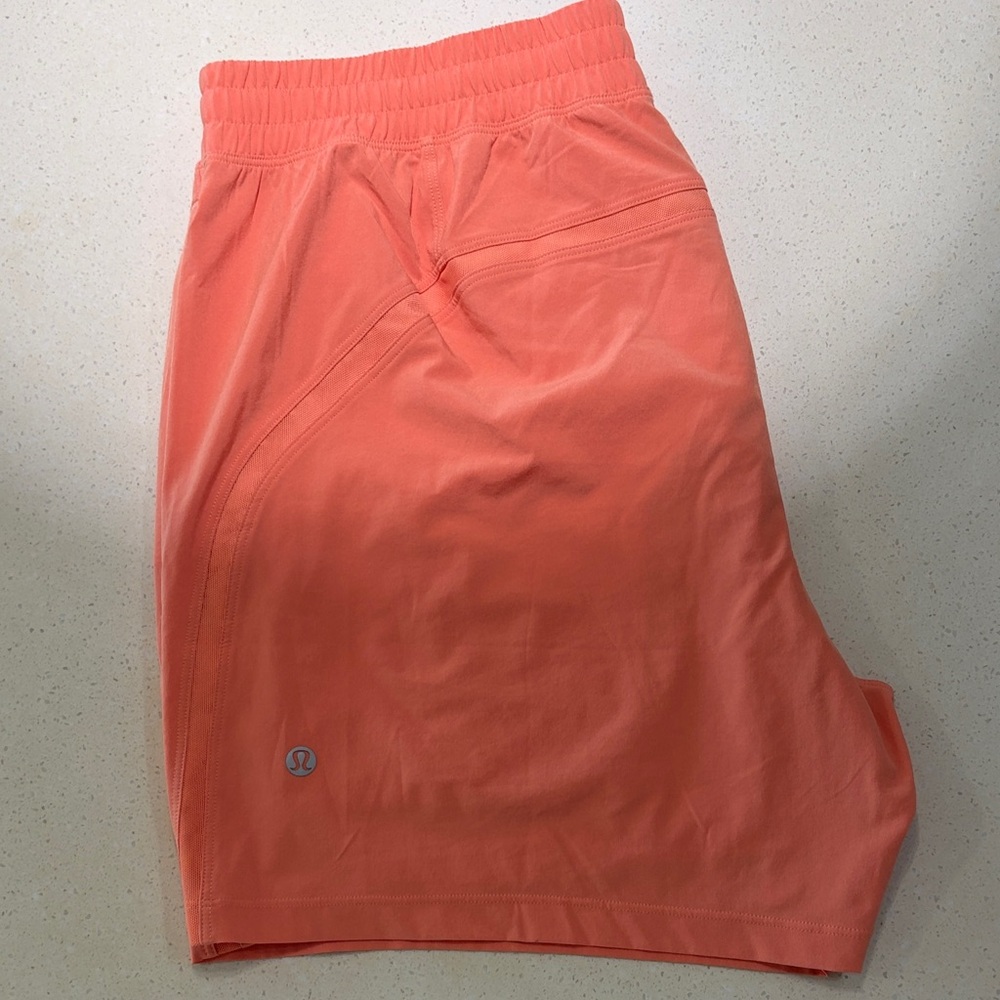 Lululemon Coral Athletic Shorts